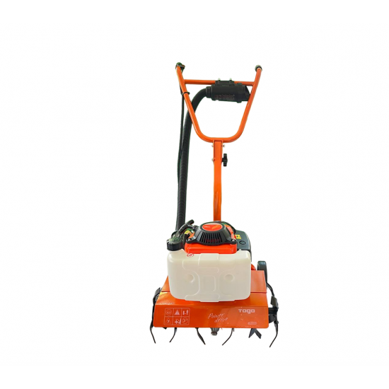 totopapaさま Motosapa pe benzina, Togo, 36 cm, 2 CP, 4 timpi -
